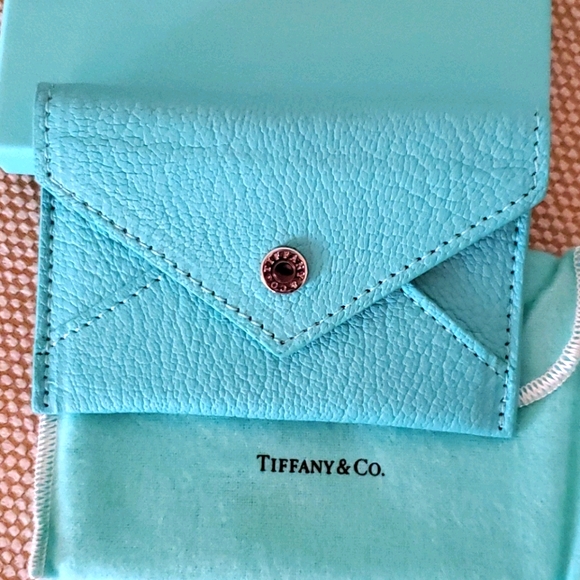 Tiffany & Co. Handbags - Tiffany & Co. NEW Tiffany blue leather card case